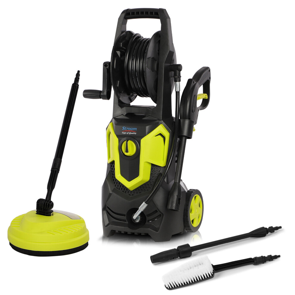 Highest-Powered Electric Pressure Washer,1650W 135Bar 420L/H Portable Car Jet Washer Patio Cleaner for Home