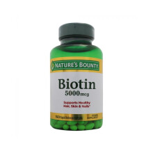 Nature's Bounty Biotin 5000 mcg Softgels 150's