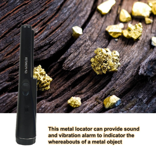 (Black) IP66 Waterproof Handheld Metal Detector 2
