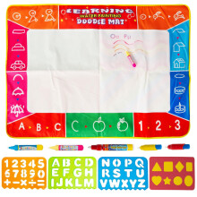 Magic Doodle Mat With Accessories - 100 x 70cm | Water Painting Educational Toy