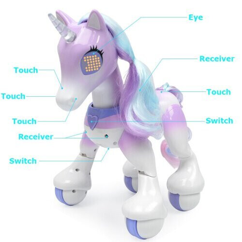 Brio Elektrische Smart Remote Control Magic Unicorn Horse Kinder Roboter Touch 2