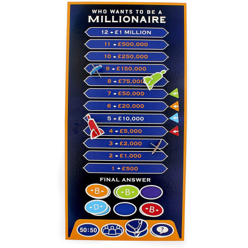 Who Wants To Be A Millionaire Board Game 2