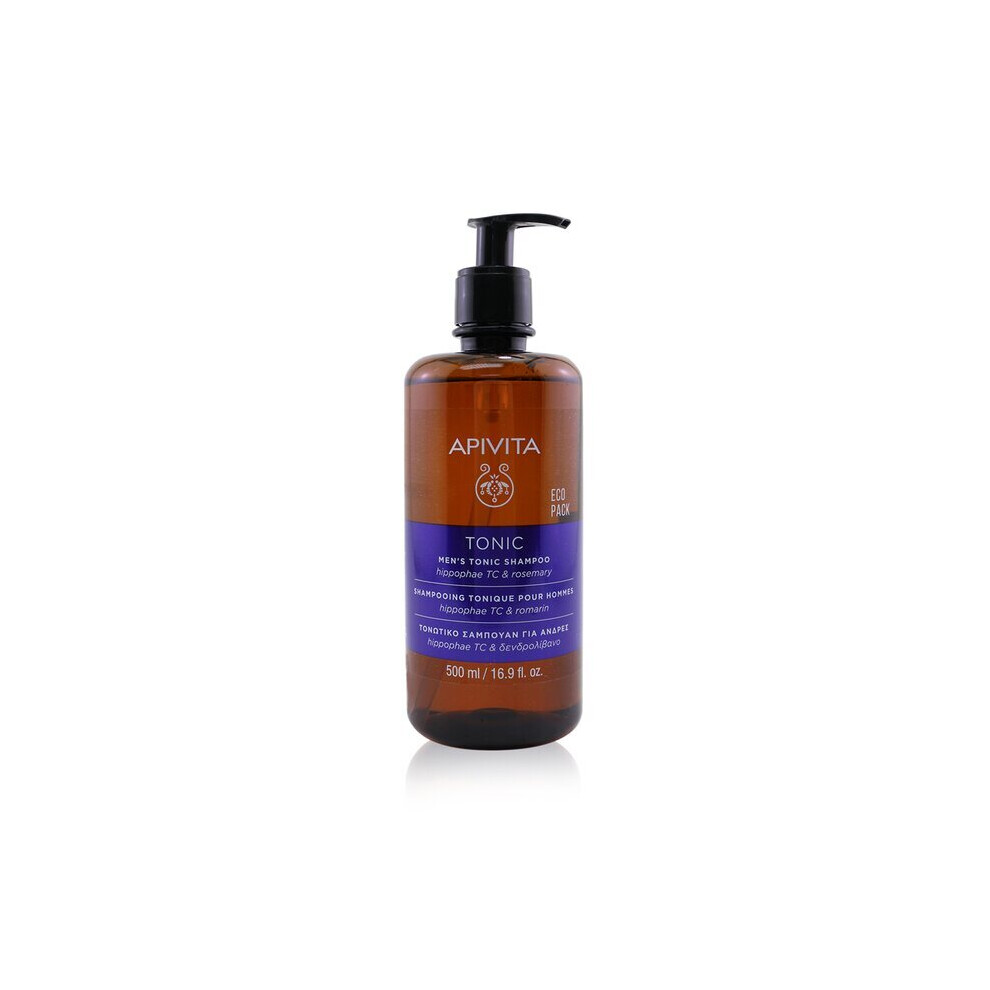 Apivita Men's Tonic Shampoo With Hippophae Tc & Rosemary (For Thinning Hair) - 500Ml/16.9Oz