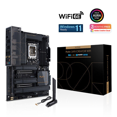 ASUS Asus Proart Z690-Creator Wifi Placa Base Cpu Socket Lga1700 Ddr5 2