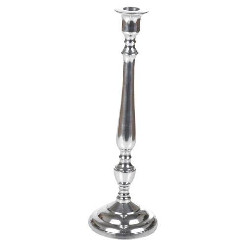 URBN Living (34cm, 1) 1/2 Polished Nickel Candlestick Candle Holder