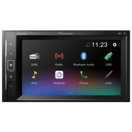 Pioneer 6.2" 2DIN Car Multimedia Stereo Player MP3/Radio USB/Bluetooth