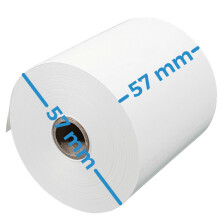 57mmx57mm Thermal Till Rolls