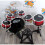 The Magic Toy Shop The Magic Toy Shop 9 Piece Kids Drum Kit 7