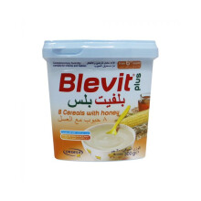 Blevit Plus 8 Cereals with Honey Dry Cereals Baby Cereal 300g