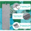 (Grey) Tri-fold Golf Towel Waffle Pattern with Carabiner 3