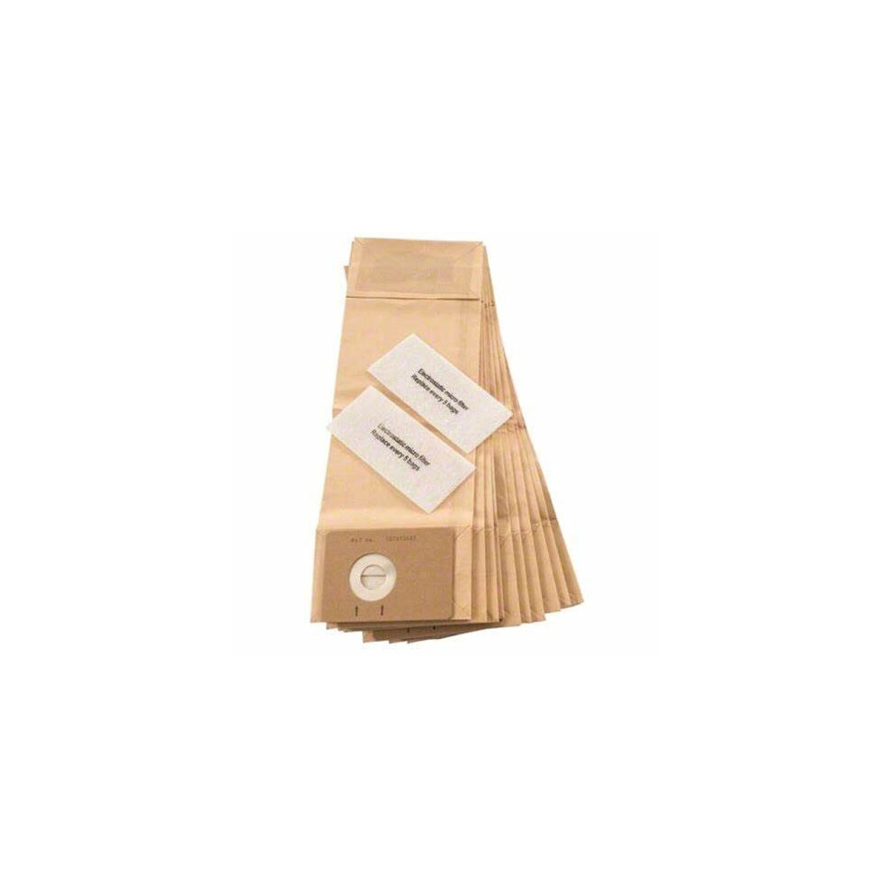 GENUINE NILFISK VU500 VACUUM CLEANER PAPER DUST BAGS PK10