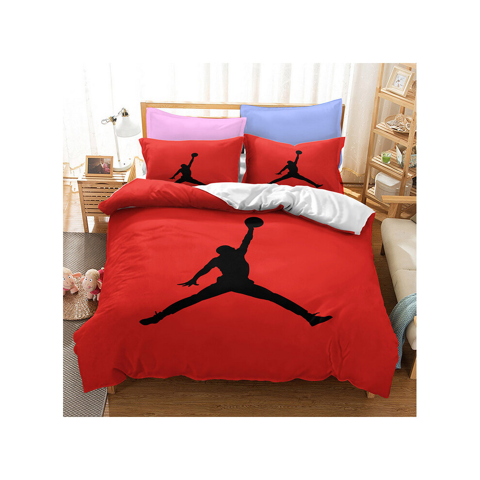 (Style 09, Single) Basketball Bedding Single Double Duvet Cover UK