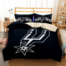 (Style 06, Single) Basketball Bedding Single Double Duvet Cover UK