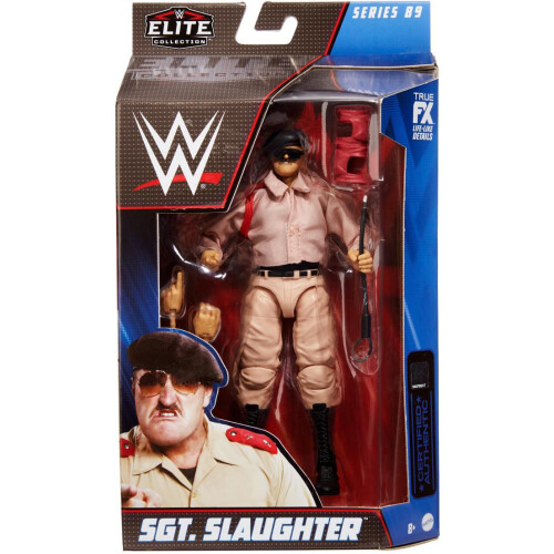 WWE Mattel SGT Slaughter Elite Actionfigur, Serie # 89
