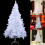 Gymax 5FT Artificial Christmas Tree Traditional White Xmas Decoration Tree 3