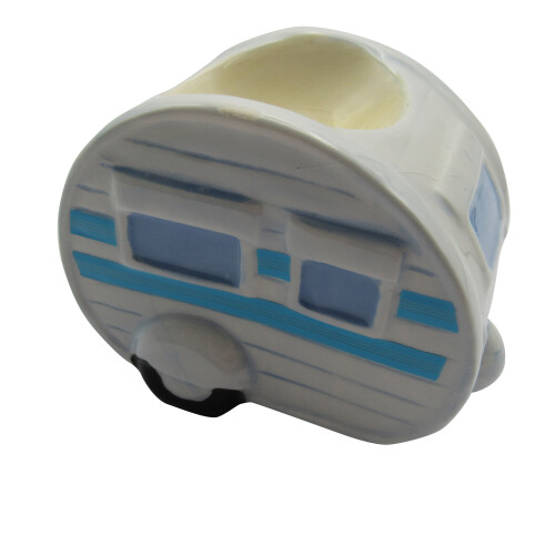 Caravan Egg Cup Novelty (Ceramic Holder Boiled Quirky Stand Gift) 1