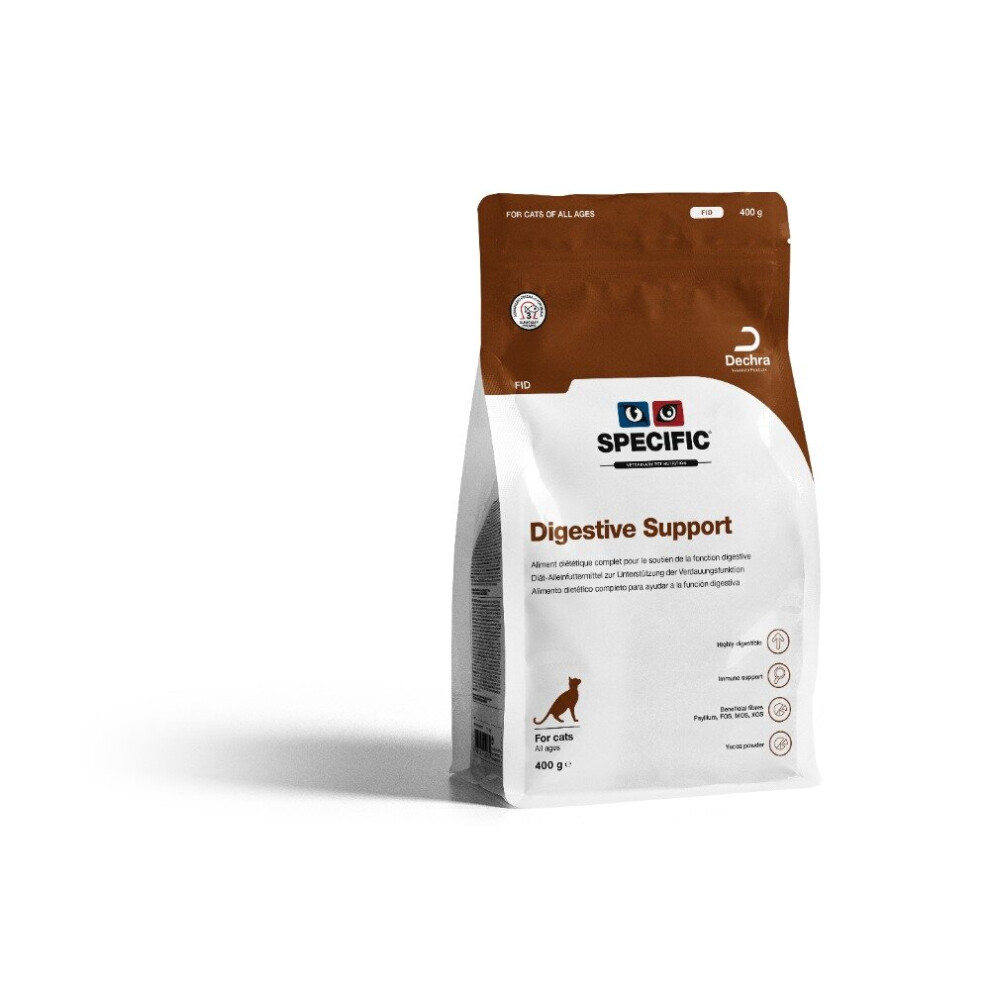 Photos - Cat Food  Dechra Specific FID Digestive Support Dry (4 x 400g)