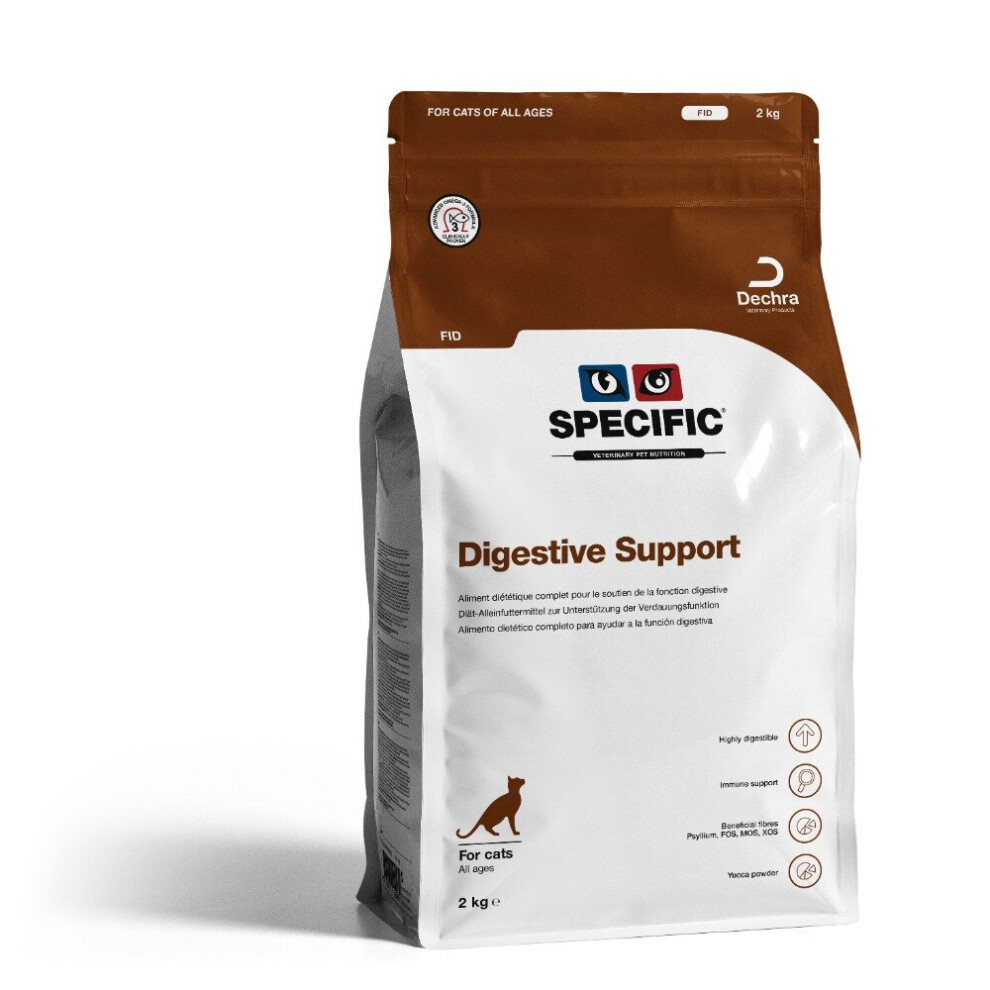 (2kg) Dechra Specific FID Digestive Support Dry Cat Food