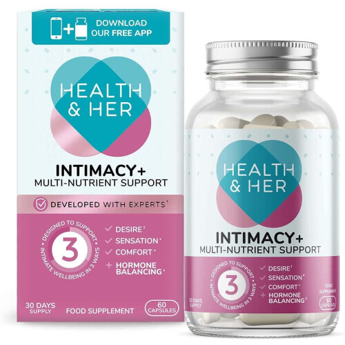 Intimacy+, Soporte Multinutricional, 60 Cápsulas