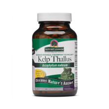 Nature's Answer Kelp Thallus Vegetarian Capsules Production Antioxidant Benefits Natural ... 100's