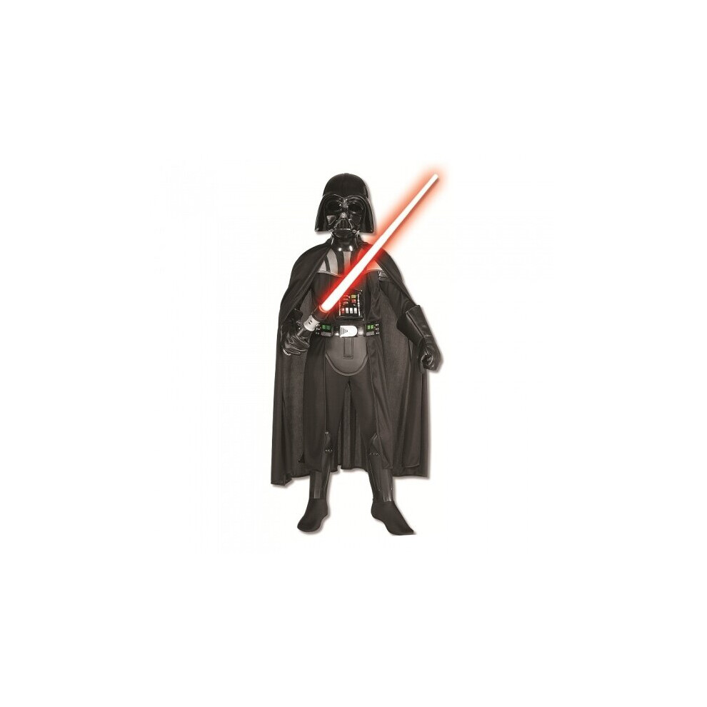Photos - Fancy Dress Rubies Star Wars black Darth Vader costume boys size 116