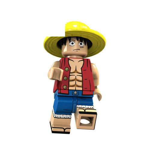 17PCS One Piece Collection Collection Minifigures παιχνίδια δώρο Fit Lego 1