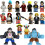 17PCS One Piece Collection Collection Minifigures παιχνίδια δώρο Fit Lego 1
