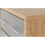 Seville 3+2 Drawer Chest Grey High Gloss/Light Oak Effect Veneer 4