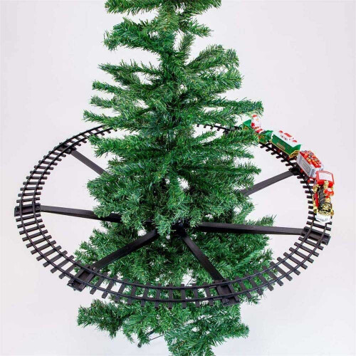 Christmas Tree Train Set Attaches To Your Tree 89cm Diameter Realistic Sound 2