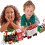 Christmas Tree Train Set Attaches To Your Tree 89cm Diameter Realistic Sound 13