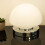 Anika 62510 Opal Dome Table Lamp with Touch Activated Base / Silver Chrome 8