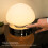 Anika 62510 Opal Dome Table Lamp with Touch Activated Base / Silver Chrome 2