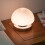Anika 62510 Opal Dome Table Lamp with Touch Activated Base / Silver Chrome 4