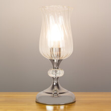 Anika 62519 'Hurricane' Retro Touch Table Lamp / Stylish Chrome Finish