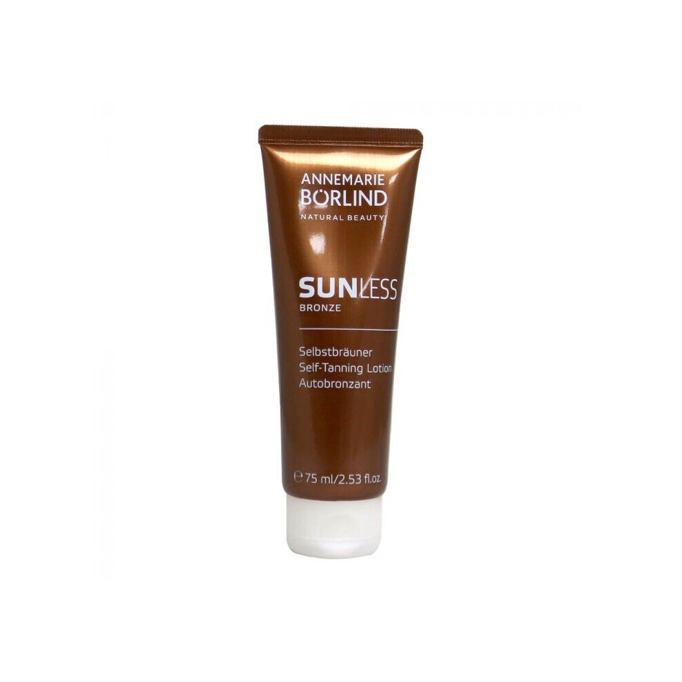 Annemarie Borlind Sunless Bronze Self-Tanning Lotion 2.53 Fl Oz, 75 Ml