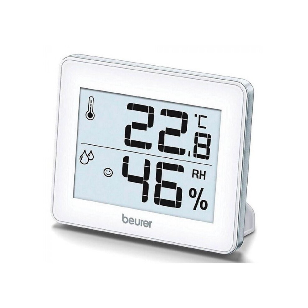 Beurer Hm16 Thermo Hygrometer, Displays Maximum/Minimum Temperature And Humidity 4890113511373