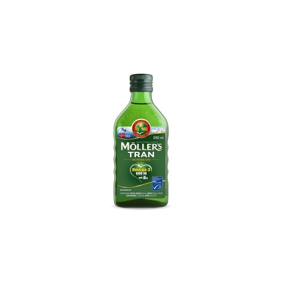 Mollers Cod Fish Liver Oil Tran 250 Ml Natural