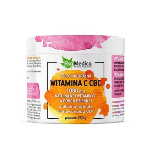 WITAMINA C CBC proszek 250 g EKAMEDICA