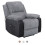 Westwood (Grey) WestWood Electric Recliner Armchair 1