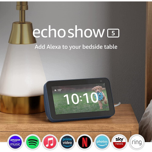Amazon Echo Show 5 2nd generation 2021 Smart display with Alexa Deep Sea Blue 1