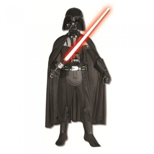 Rubies Star Wars black Darth Vader costume boys size 128