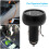 1.0 USB Charger Thermometer Lighter Socket Cigarette 12V Car 3