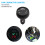 1.0 USB Charger Thermometer Lighter Socket Cigarette 12V Car 4