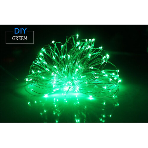 Ranpo (Green) 5M Battery LED String Fairy Light + Remote Control