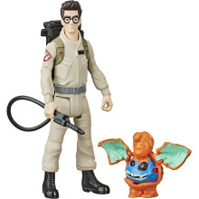 Figurine Egon Spengler Ghostbusters avec Fant?me Interactif et Accessoire - Jouets Multicolores pour Enfants ? Partir de 4 Ans