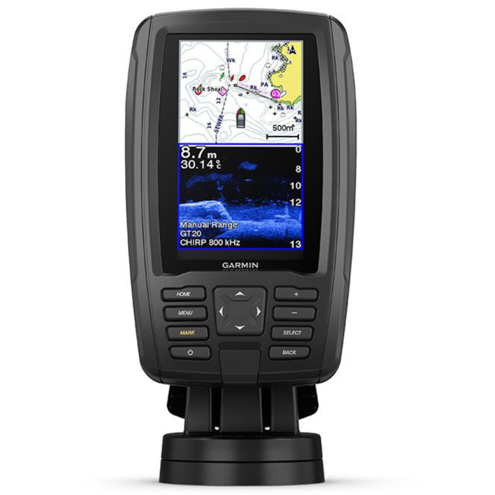 Garmin ECHOMAP Plus 45cv - 4.3" GPS Chartplotter Sonar + UK Ireland G2