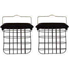 Hanging Suet Block Bird Feeders For Bird Feeding Stations (Set of 2)