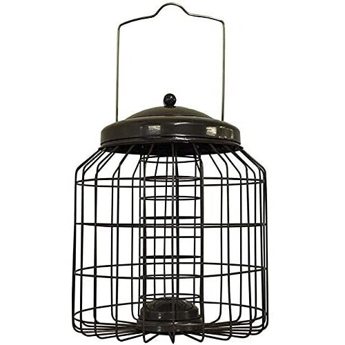 Selections Heavy Duty Squirrel Proof Hanging Bird Suet Fat Ball Feeder