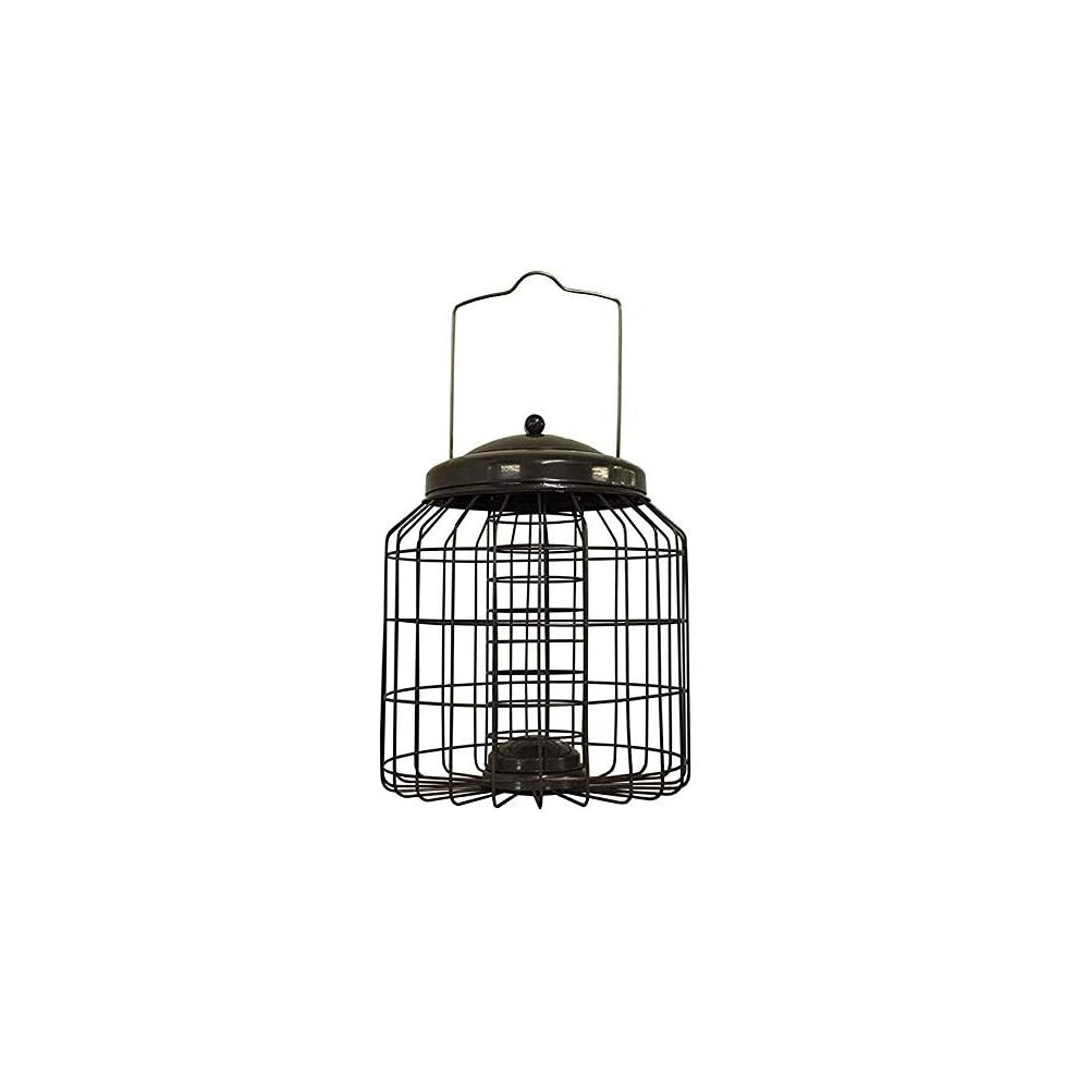 Selections Heavy Duty Squirrel Proof Hanging Bird Suet Fat Ball Feeder