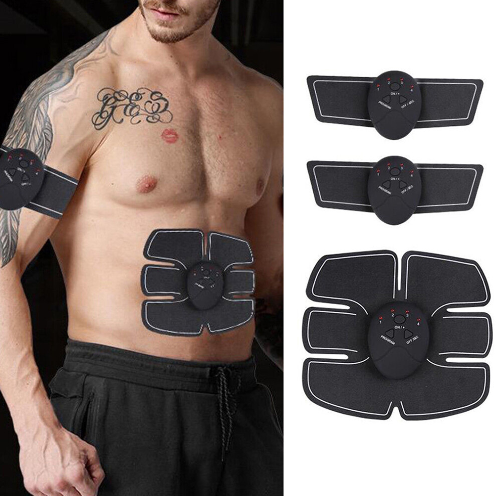 Smart Rechargeable Abdomen Arm Muscle Massager Stimulator Gym Fitness Trainer-image-OPC-P8QJ8N6-NEW